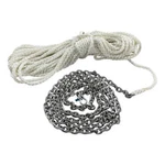 Lewmar 10' 1/4" G4 Chain & 1/2" 8-PLAIT Rope #HM10HT200PX. Fixed Price $503.13.