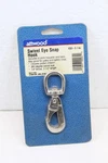 Attwood 12321-3 Swivel Eye Snap Hook 3.5", Chrome Plated Zamak, Marine Boat. Fixed Price $8.99.