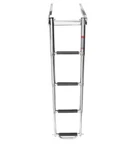 Hoffen 4 Step Boat Ladder W Handle 316 Ss Telescoping Under Platform Slide Mount. Fixed Price $148.00.