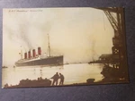 Steamer Rms Mauretania, Cunard Line Naval Unused Postcard. Fixed Price $19.99.