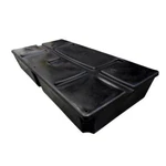 New Dock Float Drum 24" X 48" Tough Uv Inhibitors Carbon Black 250 Lbs. Buoyancy. Fixed Price $175.66.