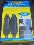 New Seachoice Fender Kit Twin Eye 5.5" X 20" Black #79261. Fixed Price $14.99.