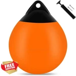 Boat Mooring Buoy Fender Ball 10-15 Inch Inflatable Dock Bumper. Fixed Price $77.99.