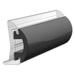 Taco 50' 1-3/16" H 1/2" Black Vinyl Rub Rail Flexible Insert. Fixed Price $189.91.