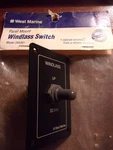 West Marine Panel Mount Windlass Switch 289381. Fixed Price $28.00.