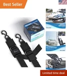 2PK 48" Adjustable Marine Tie Down Straps - Maximum Security For Your Watercraft. Fixed Price $61.19.