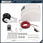 45LBS Boat Anchor Winch Electric Marine W/ Wireless Remote Free Fall White. Fixed Price $164.99.