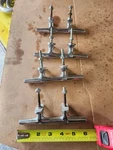 4 Perko Boat Studded Cleats 6" Inch Chrome Open Base Marine Tie Off #C6. Fixed Price $44.99.