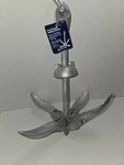 New Attwood Folding Grapnel Anchor 5LB For Boats 5' - 14' Galvanized Marine. Fixed Price $27.50.