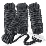 Greenever Double-braided Dock Lines 12" Eyelet 4 Counts 15 Ft Boat & Ropes. Fixed Price $14.40.