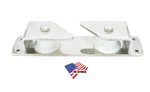 Marine 316 Stainless Steel Fairlead Rope Roller 8X2" (200X50MM) Sailboats. Fixed Price $116.00.
