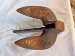 Vintage Roloff Mfg. Corp. 15# N15 Cast Iron Boat Anchor. Fixed Price $27.50.