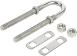 Stainless Boat Stern Bow Eye Tie Down U Bolt Dia- 3-1/2" Overall Length. Fixed Price $19.99.