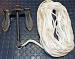 Seasense Marine Boat Anchor 10 Lbs With Rope. Fixed Price $35.00.