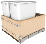 Rev-a-shelf 4VLWCSC-2432DM-2 Value Line 20-1/2"W Double Qt 8 Maple. Fixed Price $267.99.