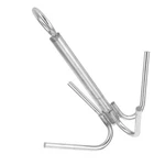 316 Stainless Steel Folding Boat Anchor - 11.8INCH/300MM Overall Length, 4 Cl.... Fixed Price $72.51.
