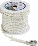 Sea-dog Twisted Nylon Dock Line, 3/8" X 100', White, 301110100WH-1. Fixed Price $44.10.