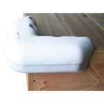 Dock Edge 9" X 3-5/8" White Vinyl Corner Mount Bumper 1057-1-F. Fixed Price $59.95.