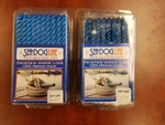 Set Of Sea Dog Blue Twisted Nylon Dock Line - 3/8" X 20FT. Fixed Price $35.00.