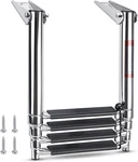 Marinebaby Heavy Duty Boat Telescopic 4 Step Ladder,stainless Steel Swim Plat.... Fixed Price $87.00.