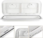 Amarine Made 24" X 9-5/8" Boat Hatch Cover Deck Lid Access White. Fixed Price $55.99.