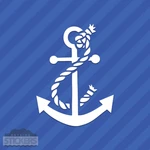 Boat Anchor With Rope Vinyl Decal Sticker. Fixed Price $7.99.