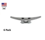 Pack 6" Cast Iron Galvanized Dock Cleat Rope Tie Down Anchor Marine Boat Multi. Fixed Price $33.41.
