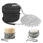 Realplus 3/8" X 50' Double Braid Nylon Rope Anchor Dock Line Marine Mooring. Fixed Price $33.05.