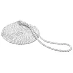 3/8 Inch X 20 Ft Three Strand Twisted Nylon Mooring Docking Line For Boats. Fixed Price $18.29.