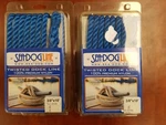 Sea Dog Blue Twisted Nylon Dock Line 10' - 3/8" Set Of 2. Fixed Price $30.00.