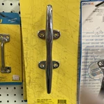 Seachoice Hollow Base CLEAT-8" Chrome Plated Polished Cast Brass Yacht Scp 30321. Fixed Price $13.51.