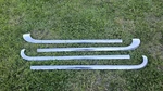 Set Of 4 1955-1956 Mercury 2 Door Upper Quarter Panel Stainless Steel Trim. Fixed Price $229.00.