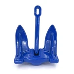 915-R Greenfield Products 15-LB Blue Coated Navy Anchor Fits 18' Boat. Fixed Price $54.78.