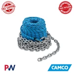 Camco Trac Outdoors Anchor Rode 6MM X 200' ROPE/15' Chain 69082. Fixed Price $156.30.
