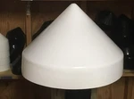 Marine Dock 13.5" Piling Cone Shaped Cap Boat Pylon Edge Post Head White Cover. Fixed Price $29.99.