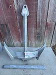 45LB Extreme Latitudes Galvanized Steel Anchor. Fixed Price $250.00.