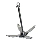 Folding Grapnel Boat Anchor 316 Stainless Steel 5KG For Canoe,yacht, Jet Ski. Fixed Price $349.50.