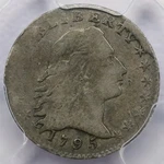 1795 Flowing Hair Half Dime - Pcgs Good Details Bent. Fixed Price $1595.00.