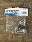 Dockmate Flush Mount Set For Removable Pontoon Ladder. Fixed Price $29.88.