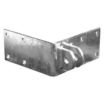 10" X 5" 1/4" Galvanized Steel Female Outside Corner Bracket With Two. Fixed Price $60.84.