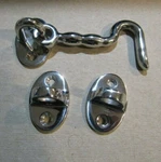 Suncor Heavy Duty Door Hook & Eye Set 316 Stainless Steel #S3850-0001. Fixed Price $80.00.