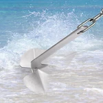 Delta Style Wing Anchor 43LB/19.5KG Stainless Steel For Small Yacht Boat. Fixed Price $164.29.