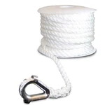 Seasense 5/16" X 75' 3-STRAND Twisted Nylon Anchor Line 8500LB Break. Fixed Price $51.65.