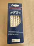 3/4 Inch Dock Line, 35 Feet, New England Ropes Premium Three Strand. Fixed Price $40.00.