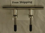 Sea-dog Line Boat Stainless Steel Mount 6" Cleat 2" Studs On 1/4" Center. Fixed Price $16.50.