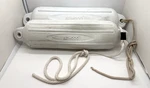 2X Attwood Boat Fender, White, 23-INCH Bumper Buoy. Fixed Price $46.28.