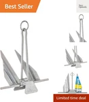 Utility Fluke Style Boat Marine Anchor Galvanized Seachoice 7E 41610. Fixed Price $25.74.