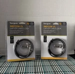New 2-PACK Targus Defcon Cl Laptop Combination Cable Lock PA410U1. Fixed Price $12.33.