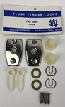 Wilcox-crittenden Cw Marine 2555 Flush Fender Locks With Instructions One Pair. Fixed Price $17.89.