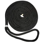 New England Ropes 5/8" Double Braid Dock Line - Black 15'. Fixed Price $60.38.